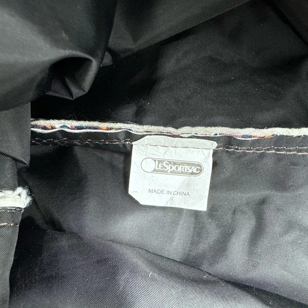 LesportSac Large Brown Paisley Duffle Bag - Picture 7 of 7